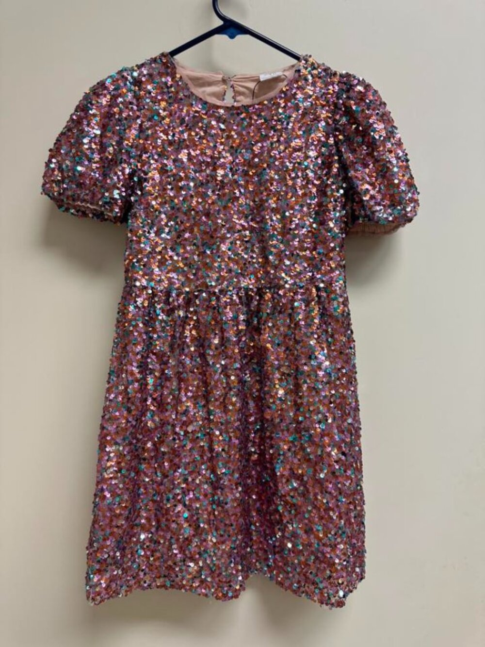 Size 11-12 Fully Sequined Zara Kids Dress